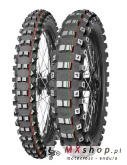 Opona Mitas 70/100-19 Terra Force-MX MH Medium/Hard 42M (czerwono-zielony pasek) TT PRZÓD DOT 2024