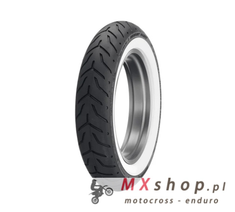 Opona Dunlop 130/90B16 D408 67H TL PRZÓD www Biały Bok Harley-Davidson DOT 2023