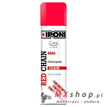 Ipone Spray Chain Red Smar do Łańcuchów (kolor czerwony) 250ml