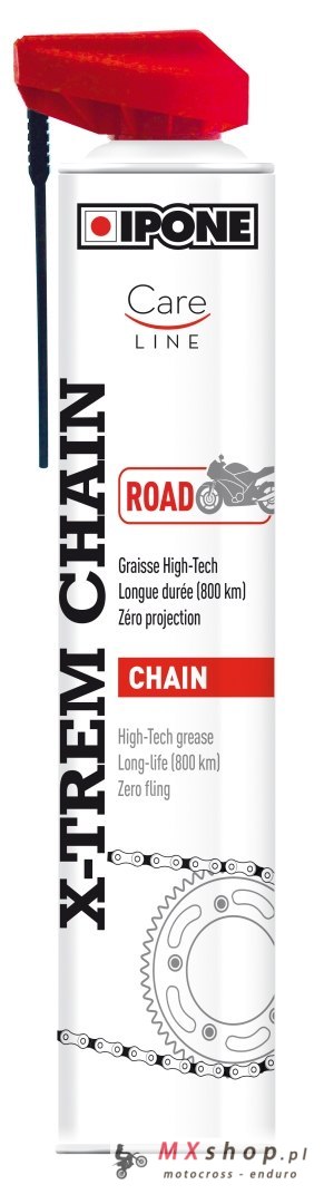 Ipone Spray Chain X-trem Road Smar do Łańcuchów 750ML