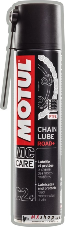 Motul C2+ Chain Lube Road Plus – Smar do łańcucha (biały) 400ML