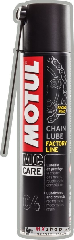 Motul C4 Chain Lube Factory Line – Smar do łańcucha 400ML