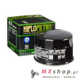 Hiflofiltro HF147 Filtr Oleju - YAMAHA FZS 600/ YFM 660, KYMCO X-CITING 500 (05-13)