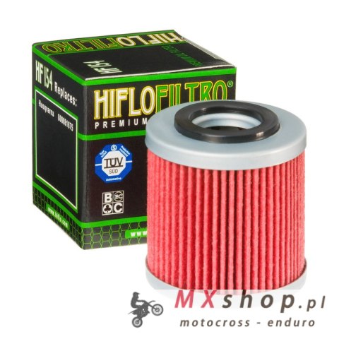 Hiflofiltro HF154 Filtr Oleju - HUSQVARNA TE/TC (00-07) Hiflofiltro HF154 Filtr Oleju - HUSQVARNA TE/TC (00-07)