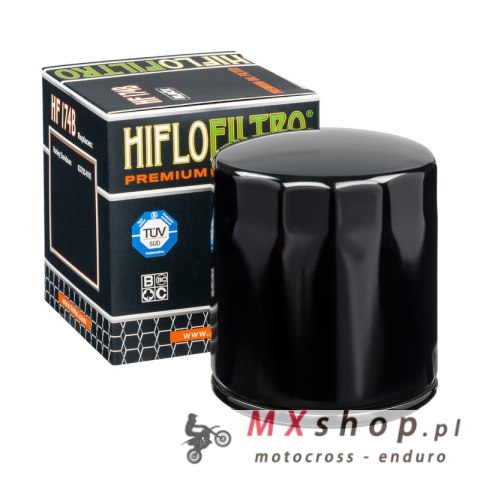 Hiflofiltro HF174B Filtr Oleju - HARLEY-DAVIDSON V-ROD (CZARNY) Hiflofiltro HF174B Filtr Oleju - HARLEY-DAVIDSON V-ROD (CZARNY)
