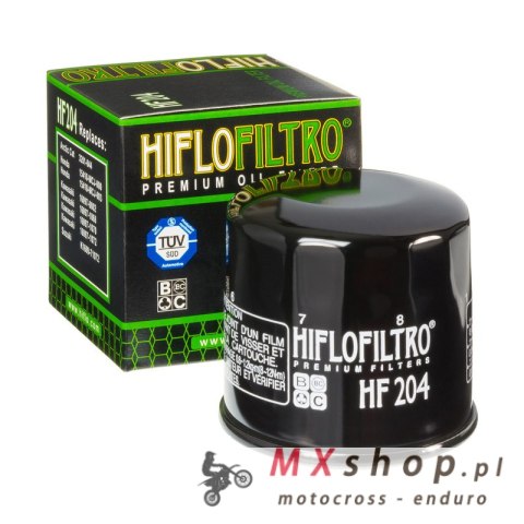 Hiflofiltro HF204 Filtr Oleju - HONDA/ KAWASAKI/ YAMAHA Hiflofiltro HF204 Filtr Oleju - HONDA/ KAWASAKI/ YAMAHA