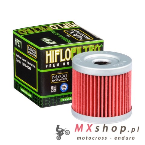Hiflofiltro HF971 Filtr Oleju - SUZUKI BURGMAN 125/150/200/400 Hiflofiltro HF971 Filtr Oleju - SUZUKI BURGMAN 125/150/200/400