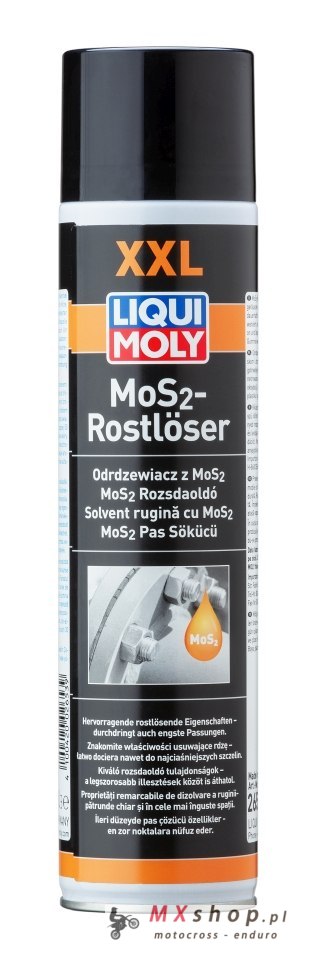 Liqui Moly MoS2 Rostlöser - środek penetrujący z dodatkiem dwusiarczku molibdenu (MoS₂) 0,6L