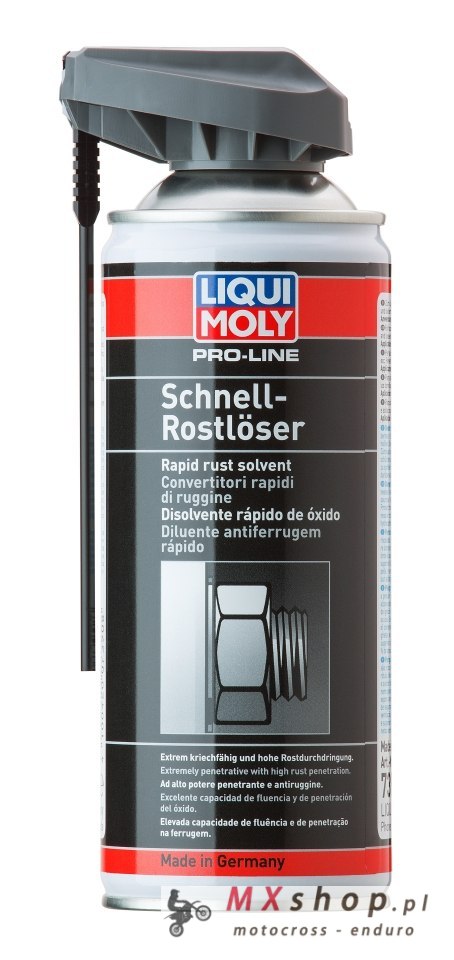 Liqui Moly Pro-Line Schnellrostlöser - do szybkiego i skutecznego luzowania zardzewiałych, zapieczonych śrub 0,4L