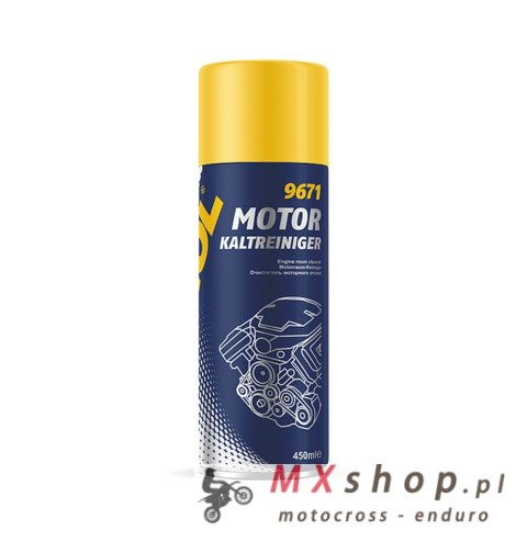 Mannol Motor Kaltreiniger 9671 - środek do czyszczenia silnika na zimno 450ML Mannol Motor Kaltreiniger 9671 - środek do czyszczenia silnika na zimno 450ML