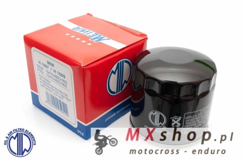 MIW Meiwa H1007 Filtr Oleju - HONDA VT/VF, KAWASAKI VN 750 (HF202)