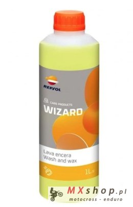 REPSOL SZAMPON Z WOSKIEM DO MYCIA POJAZDÓW WASH AND WAX 1L (15) - ZASTĘPUJE RP707A34