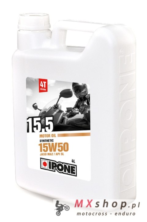 IPONE 15.5 15W50 OLEJ SILNIKOWY SEMISYNTETYK 4L (MA2) (AKC) (6) IPONE 15.5 15W50 OLEJ SILNIKOWY SEMISYNTETYK 4L (MA2) (AKC) (6)