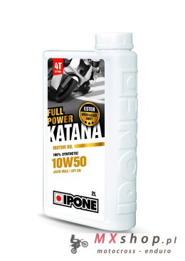IPONE FULL POWER KATANA 10W50 OLEJ SILNIKOWY 100 % SYNTETYK 2L (ESTER, MA2) (AKC) (8)