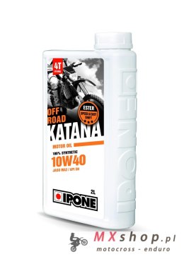 IPONE KATANA OFF ROAD 10W40 OLEJ SILNIKOWY 100% SYNTETYK 2L (ESTER, MA2) (AKC) (8)