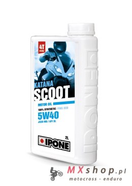 IPONE KATANA SCOOT 5W40 OLEJ SILNIKOWY DO SKUTERÓW 100% SYNTETYCZNY 2L (AKC) (8)