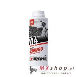 IPONE M4 20W50 OLEJ SILNIKOWY MINERALNY 1L (JASO MA2, API SJ) (AKC) (15)- WYPRZEDAŻ