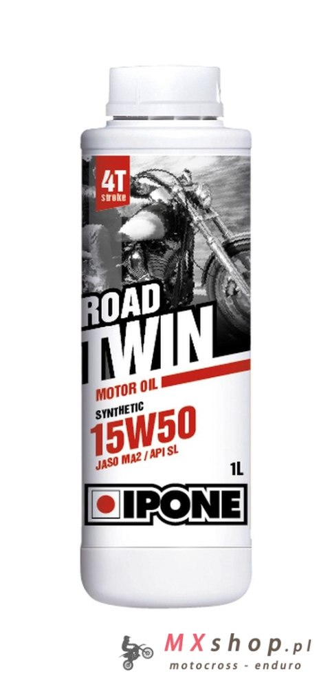 IPONE ROAD TWIN 15W50 SEMISYNTETYK 1L MA2 (AKC) (15) WYPRZEDAŻ IPONE ROAD TWIN 15W50 SEMISYNTETYK 1L MA2 (AKC) (15) WYPRZEDAŻ