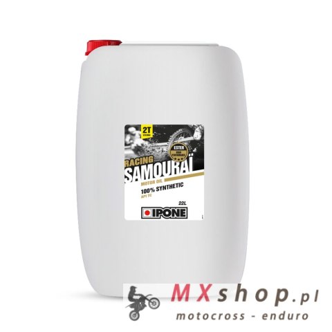 IPONE SAMOURAI RACING 2T OLEJ DO MIESZANKI 100% SYNTETYK 22L (BECZKA) ESTER (AKC)