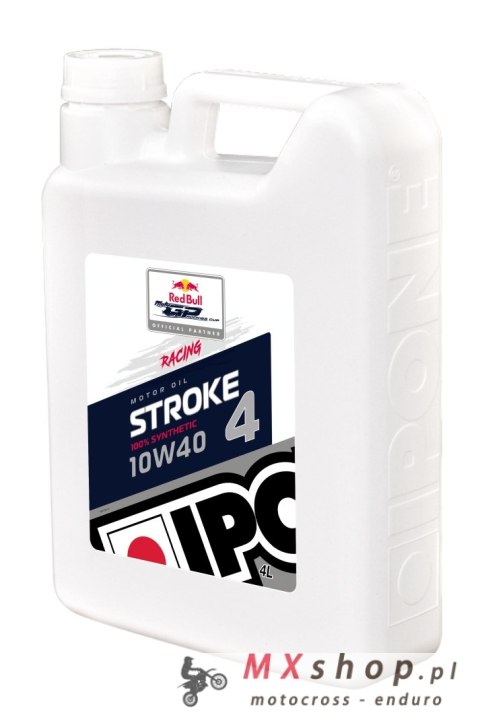 IPONE STROKE 4 10W40 OLEJ SILNIKOWY 100% SYNTETYK 4L (AKC) (6) IPONE STROKE 4 10W40 OLEJ SILNIKOWY 100% SYNTETYK 4L (AKC) (6)