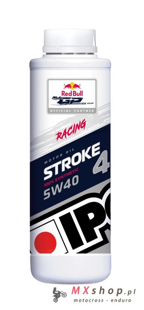 IPONE STROKE 4 5W40 OLEJ SILNIKOWY 100% SYNTETYK 1L (AKC) (15) IPONE STROKE 4 5W40 OLEJ SILNIKOWY 100% SYNTETYK 1L (AKC) (15)