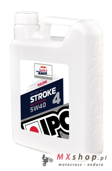 IPONE STROKE 4 5W40 OLEJ SILNIKOWY 100% SYNTETYK 4L (AKC) (6) IPONE STROKE 4 5W40 OLEJ SILNIKOWY 100% SYNTETYK 4L (AKC) (6)