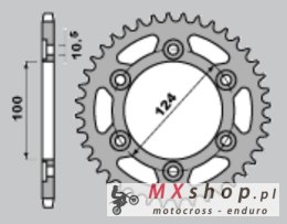 JR ZĘBATKA TYLNA 1027 40 DUCATI 750 SS '99-'02, 900SS '98-'02, MONSTER 750/900