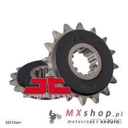 JT ZĘBATKA PRZEDNIA 2068 15 Z GUMĄ HONDA CBR 600F '99-'12, CBR 650F '14-'16 (-1) (206815JTRB) (ŁAŃC. 525)