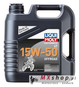 LIQUI MOLY OLEJ SILNIKOWY MOTORBIKE 4T 15W50 OFFROAD 4L (4)