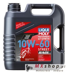 LIQUI MOLY OLEJ SILNIKOWY MOTORBIKE 4T SYNTETYCZNY 10W60 RACE 4L (4)