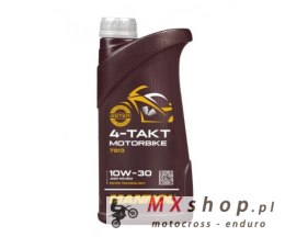 MANNOL OLEJ SILNIKOWY 4T MOTORBIKE 10W50 1L SYNTETYCZNY ESTER TECHNOLOGY (JASO MA/MA2) (7814) (20)
