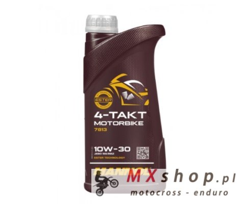 MANNOL OLEJ SILNIKOWY 4T MOTORBIKE 10W50 1L SYNTETYCZNY ESTER TECHNOLOGY (JASO MA/MA2) (7814) (20) MANNOL OLEJ SILNIKOWY 4T MOTORBIKE 10W50 1L SYNTETYCZNY ESTER TECHNOLOGY (JASO MA/MA2) (7814) (20)