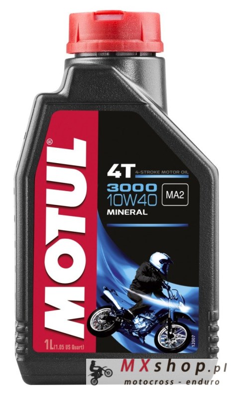 MOTUL OLEJ SILNIK 3000 4T 10W40 1L (MINERALNY)
