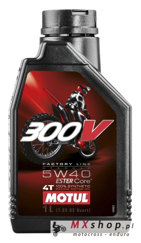 MOTUL OLEJ SILNIK 300V 4T FL OFF ROAD 5W40 1L (SYNTETYCZNY) MOTUL OLEJ SILNIK 300V 4T FL OFF ROAD 5W40 1L (SYNTETYCZNY)