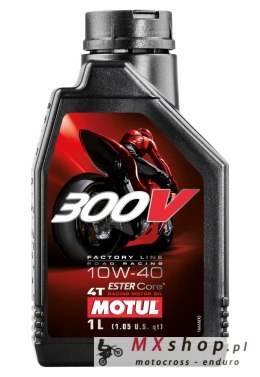 MOTUL OLEJ SILNIK 300V 4T FL ROAD RACING 10W40 1L (SYNTETYCZNY)