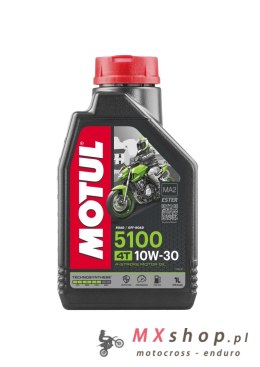 MOTUL OLEJ SILNIK 5100 4T ESTER 10W30 1L
