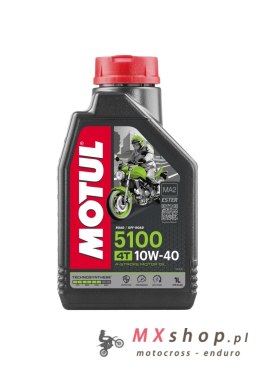 MOTUL OLEJ SILNIK 5100 4T ESTER 10W40 1L
