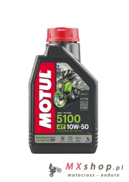 MOTUL OLEJ SILNIK 5100 4T ESTER 10W50 1L