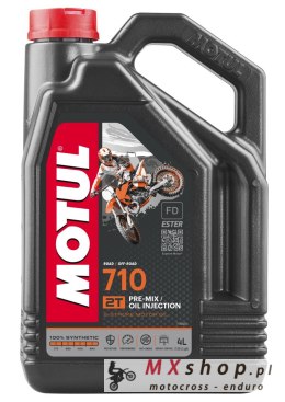 MOTUL OLEJ SILNIK 710 2T 4L (SYNTETYCZNY)