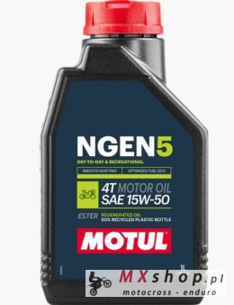 MOTUL OLEJ SILNIK NGEN 5 15W50 4T 1L PÓŁSYNTETYK