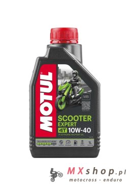 MOTUL OLEJ SILNIK SCOOTER EXPERT 4T MB 10W40 1L (PÓŁSYNTETYCZNY)