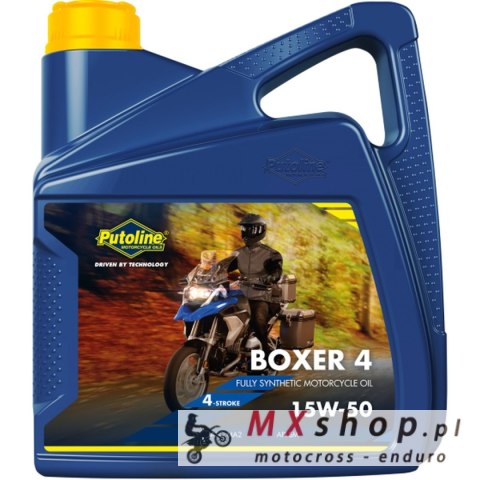 PUTOLINE OLEJ SILNIKOWY 4T BOXER 4 15W50 4L (AKC) PUTOLINE OLEJ SILNIKOWY 4T BOXER 4 15W50 4L (AKC)