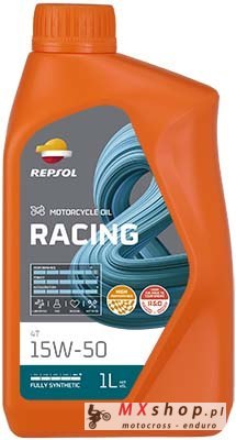 REPSOL OLEJ SILNIKOWY 4T RACING 15W50 1L MA2 SYNTETYCZNY (12) ZASTĘPUJE RP160M51