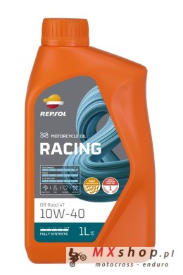 REPSOL OLEJ SILNIKOWY 4T RACING OFF ROAD 10W40 1L MA2 SYNTETYCZNY (12) - ZASTĘPUJE RP162N51