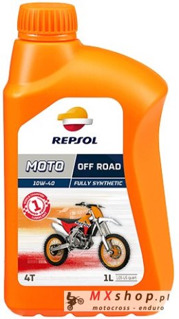 REPSOL OLEJ SILNIKOWY 4T RACING OFF ROAD 10W40 1L MA2 SYNTETYCZNY (12) - ZASTĘPUJE RP162N51