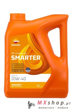 REPSOL OLEJ SILNIKOWY 4T SMARTER SPORT 10W40 4L MA2 PÓŁSYNTETYCZNY (5) - ZASTĘPUJE RP180N54