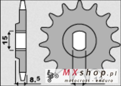 GROSSKOPF WYPRZEDAŻ ZĘBATKA PRZEDNIA 2240 11 KTM SX 50 09-18 ŁAŃCUCH 415 GROSSKOPF WYPRZEDAŻ ZĘBATKA PRZEDNIA 2240 11 KTM SX 50 09-18 ŁAŃCUCH 415