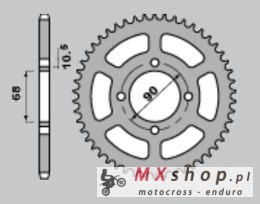 JR WYPRZEDAŻ ZĘBATKA TYLNA 243 45 HONDA MTX 80R2 '87-'92 (JTR241.45)