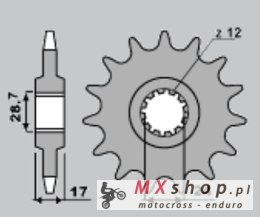 JR ZĘBATKA PRZEDNIA 2073 14 HONDA CBF 600 '04-'07, CBR 600F '97-'98, HORNET 600 (137114JT)