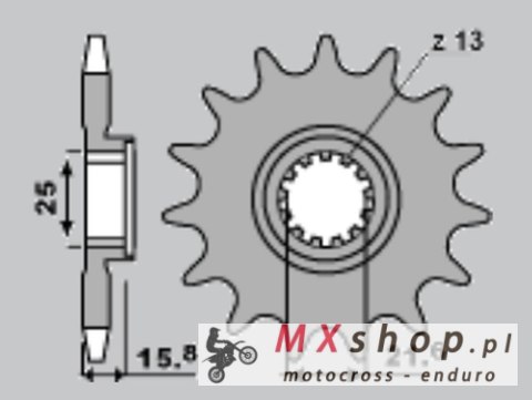 JR ZĘBATKA PRZEDNIA 2093 14 KAWASAKI ZX 6R '98-'02 (-1) (153514JT) JR ZĘBATKA PRZEDNIA 2093 14 KAWASAKI ZX 6R '98-'02 (-1) (153514JT)